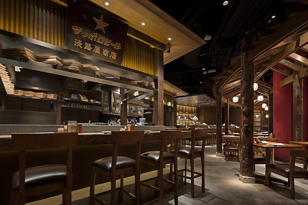 長(zhǎng)沙門店裝修，餐飲門面中餐廳裝修設(shè)計(jì)