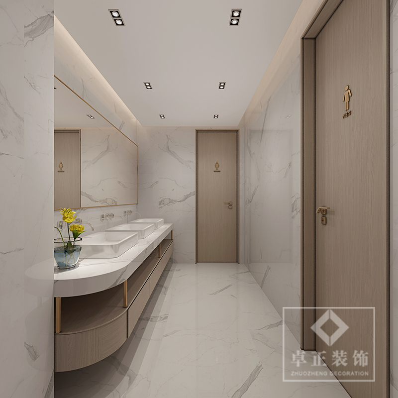 衛(wèi)生間裝修設(shè)計(jì) 新中式辦公室裝修效果圖